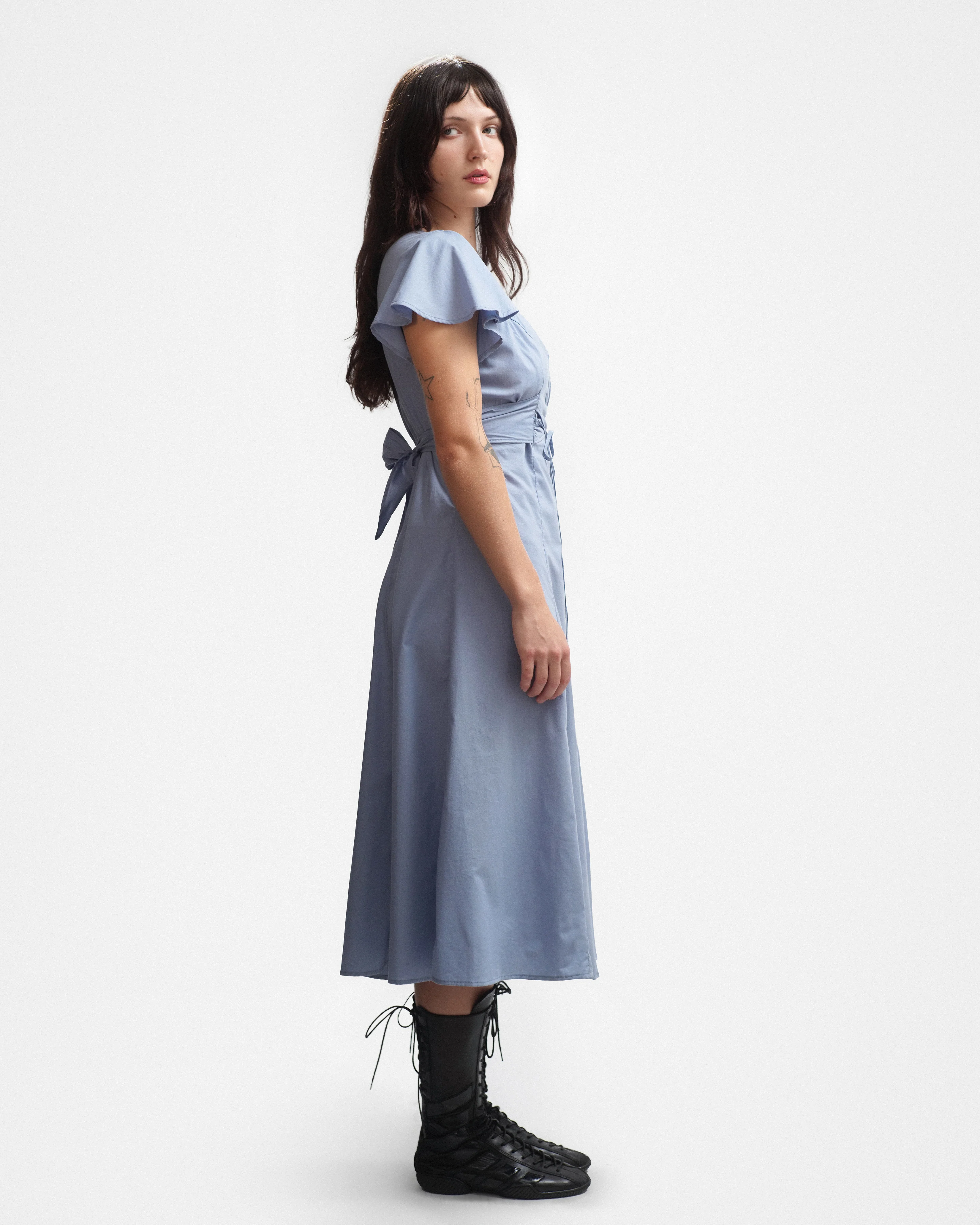 MAE DRESS IN ORCHID - Image 3